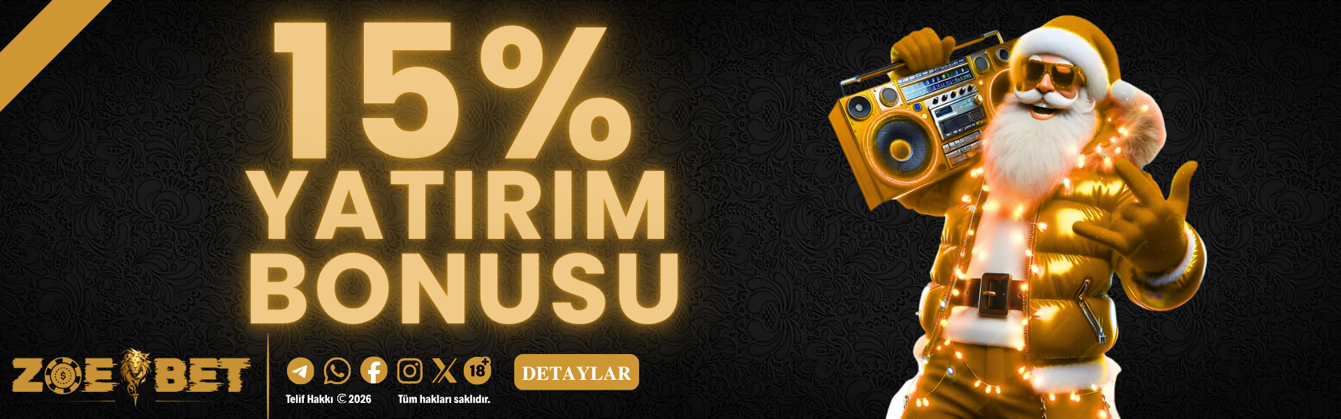 %15 YATIRIM BONUSU
